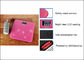 स्क्वायर 300x300 एमएम बाथरूम डिजिटल लीब्रा, गुलाबी इलेक्ट्रॉनिक वजन स्केल आपूर्तिकर्ता
